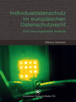 cover image of Individualdatenschutz im europäischen Datenschutzrecht